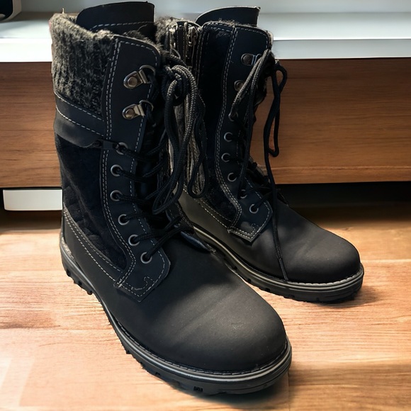 POLAR Womens Memory Foam Thermal Waterproof Snow Boots size 7 - Picture 3 of 11